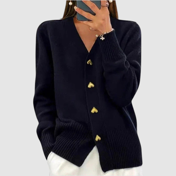 Nela - Cardigan élégant classique