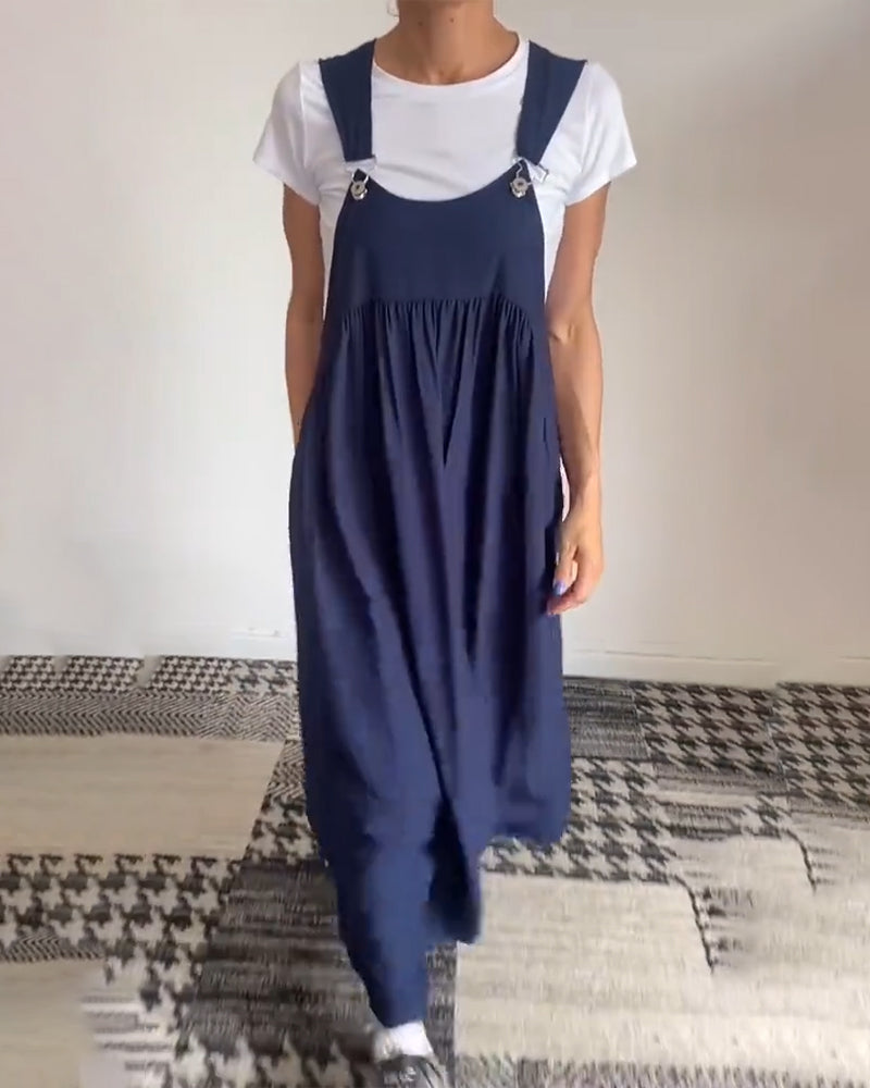 Nicole™ | Combinaison Distinctive à Bretelles