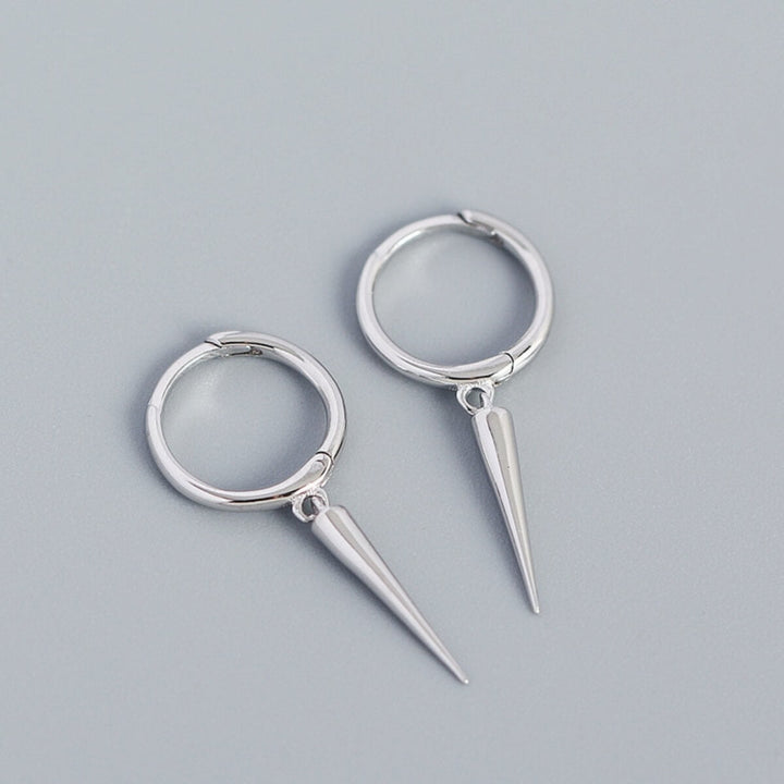 PAIRE DE BOUCLES D'OREILLES EN FORME D'ÉPI
