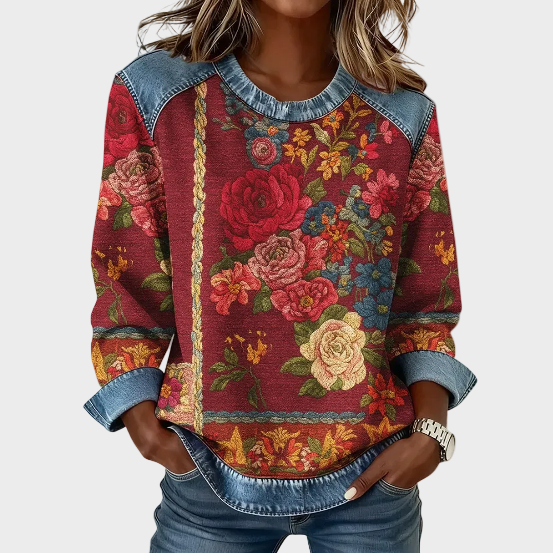 Pien - Sweat-shirt à imprimé floral