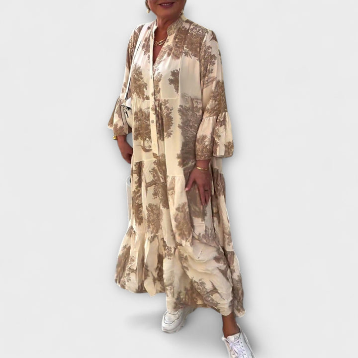 Nerina - Robes maxi élégantes à fleurs