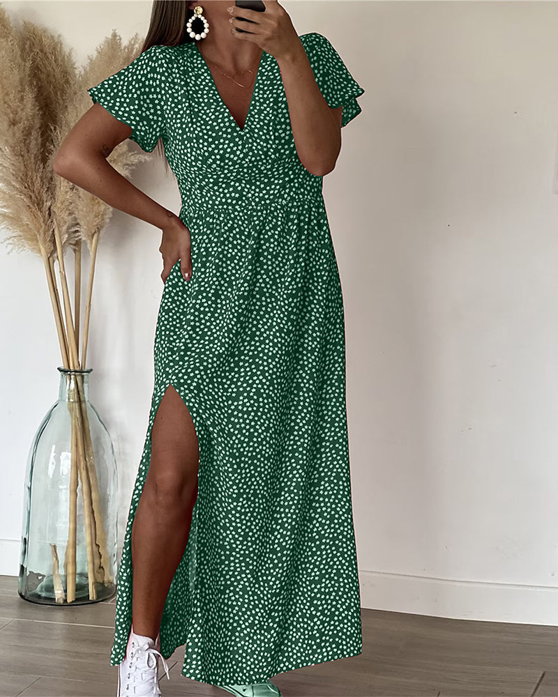 Robe Maxi Sarah™ avec Décolleté en V