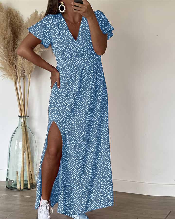 Robe Maxi Sarah™ avec Décolleté en V
