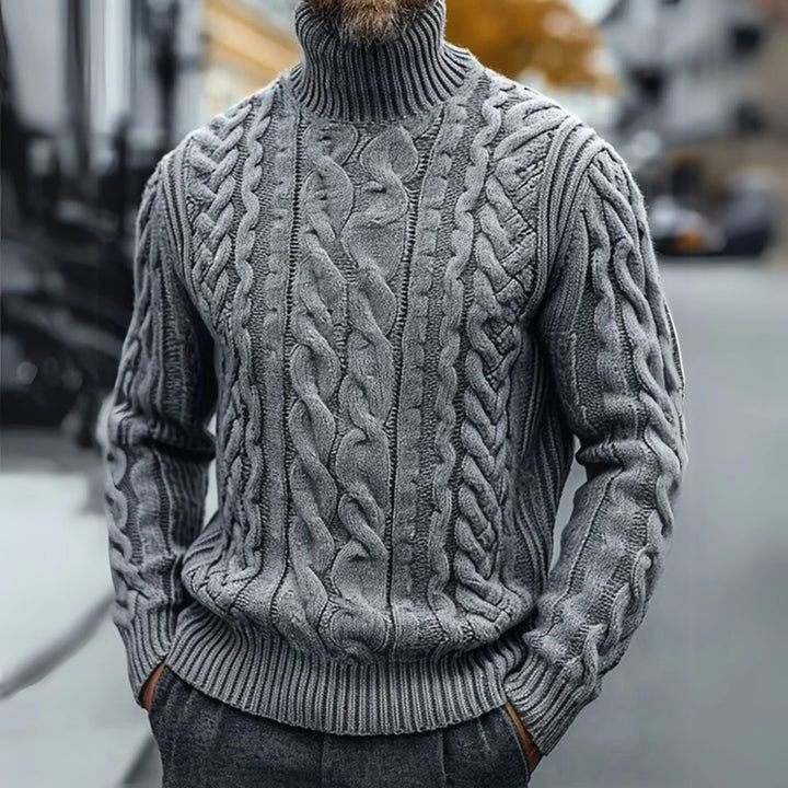 Harald - Vintage Twisted Knit Sweater