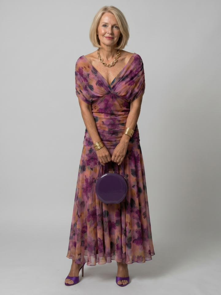Calen | Robe Midi Off Shoulder