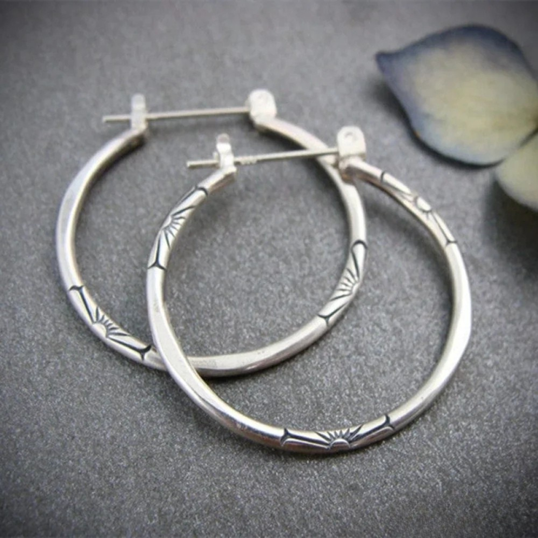 Créoles en Argent Classiques
