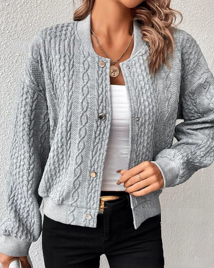 Lucille® | Élégant gilet en tissu texturé