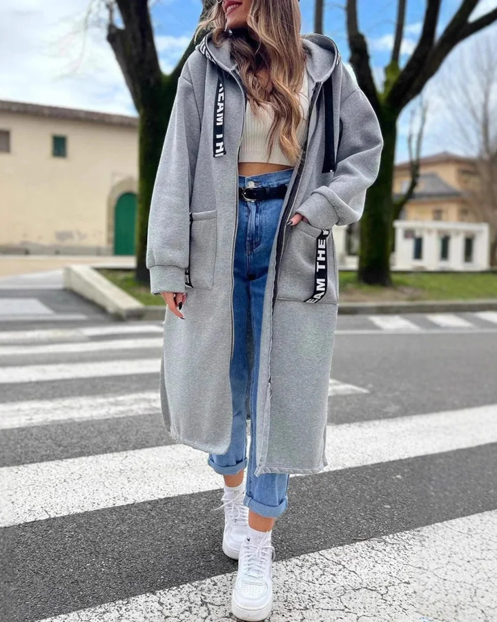 Marina | Sweat à capuche long