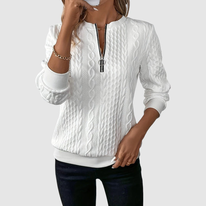 Rozárie - Pull tissé stylé
