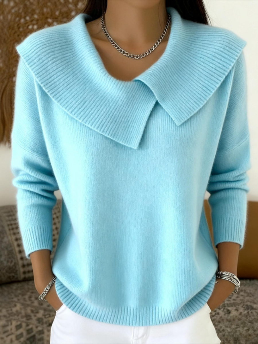 Lucia™ | Pull chaud avec un col doux