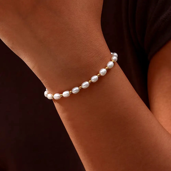Bracelet Romantique Élégant avec Perles