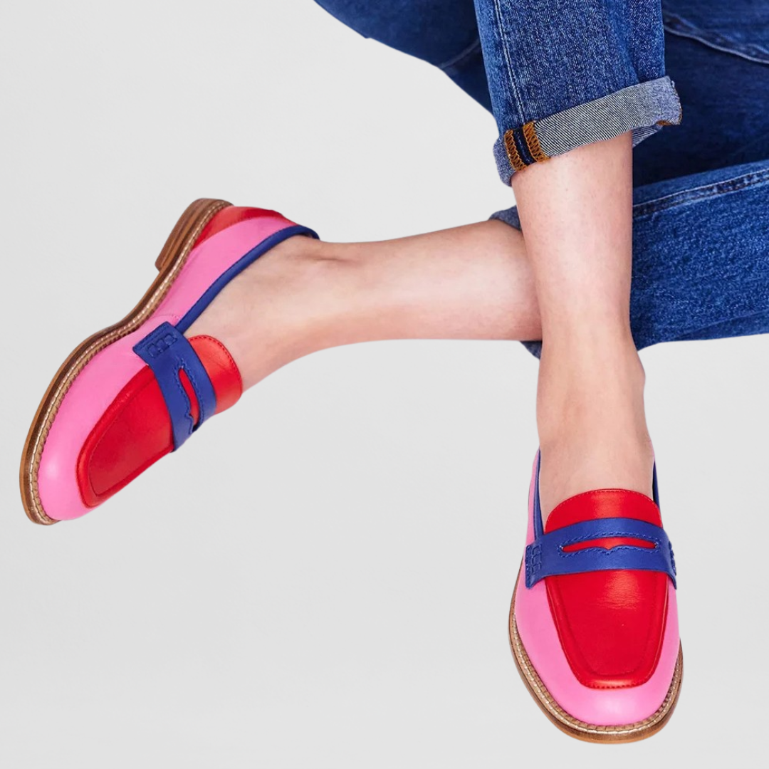 Rosini Multicolor Anti-Sweat Moccasins