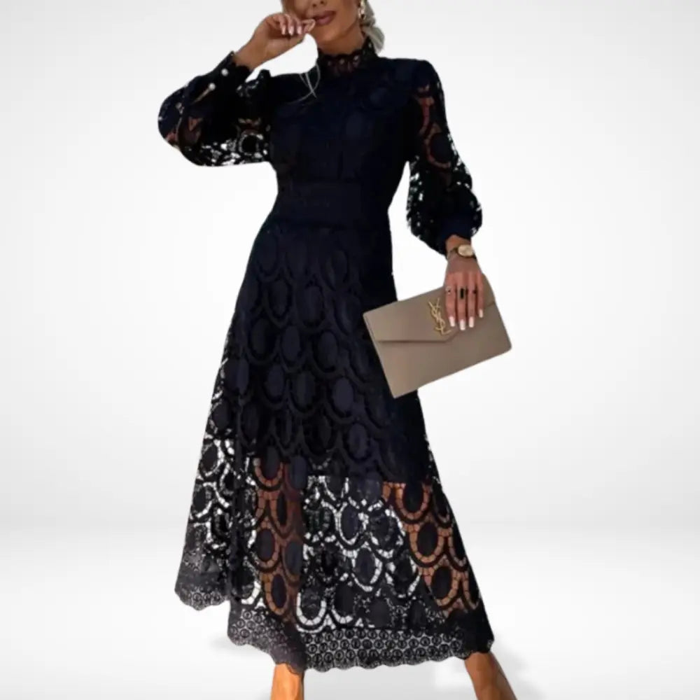 Via | Robe longue avec dentelle élégante