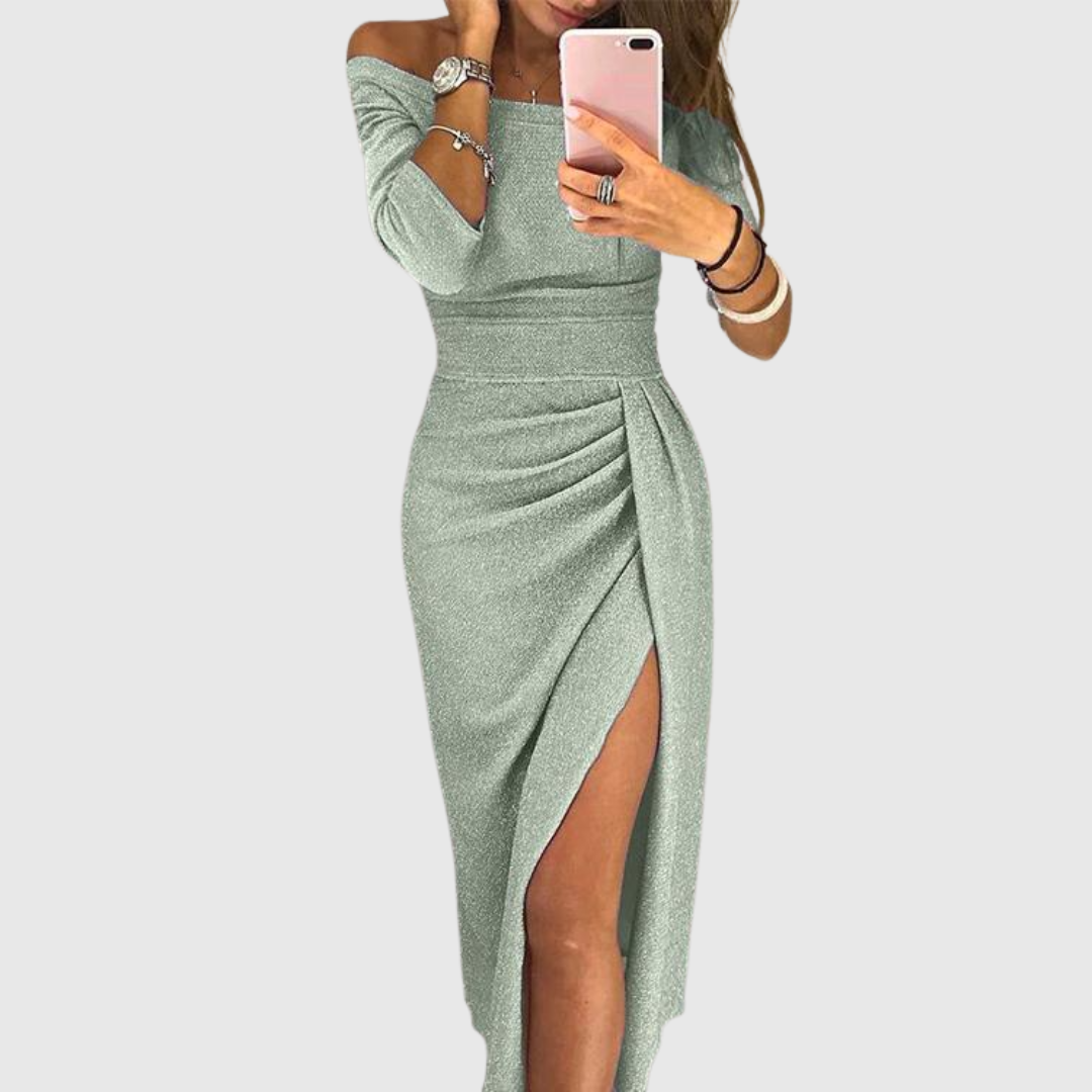 Stella™ | Robe Maxi avec Décolleté Halter