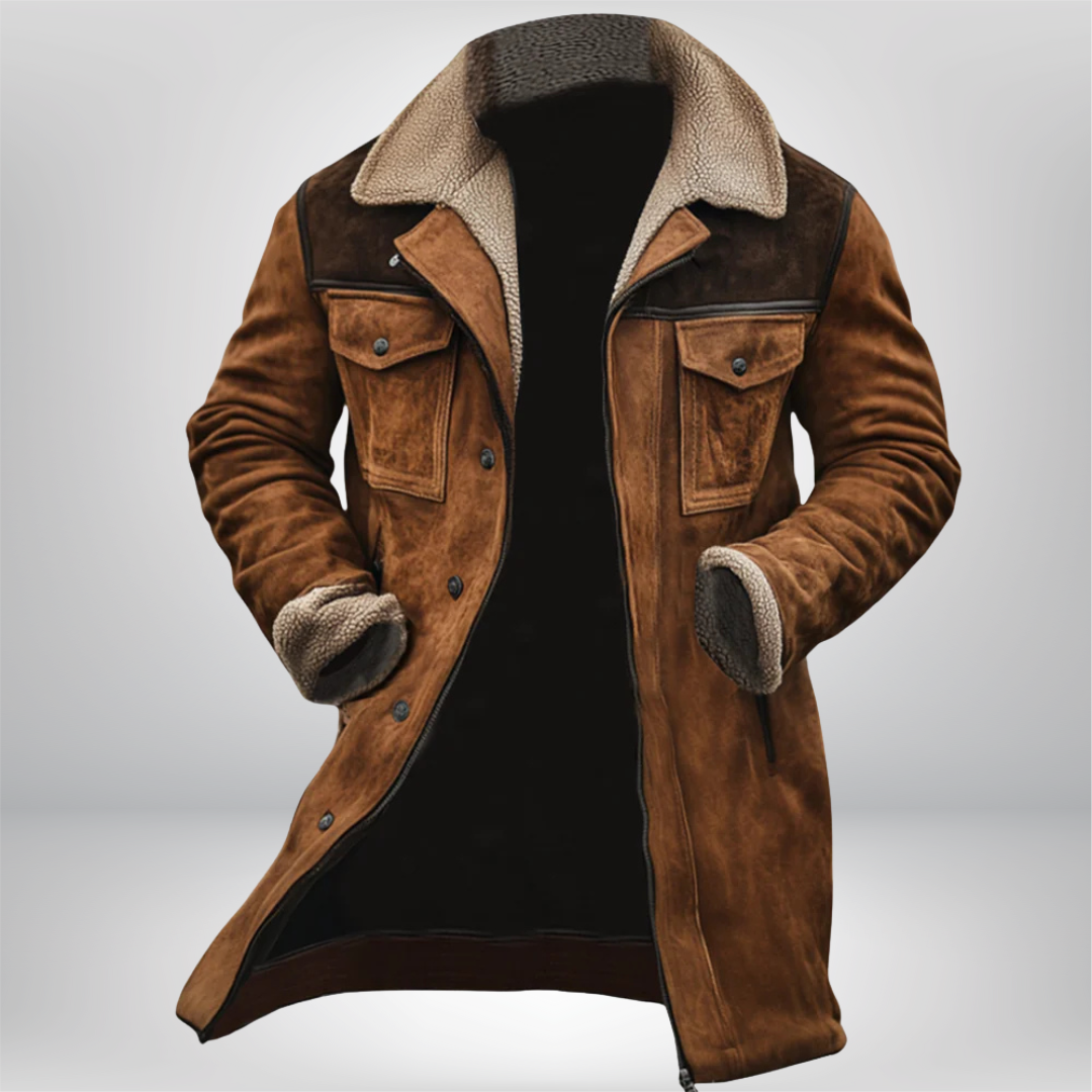 Kraveno | Manteau Thermique Vintage pour l'Hiver