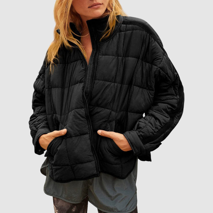 Gabriela - Veste légère et compacte matelassée avec zip