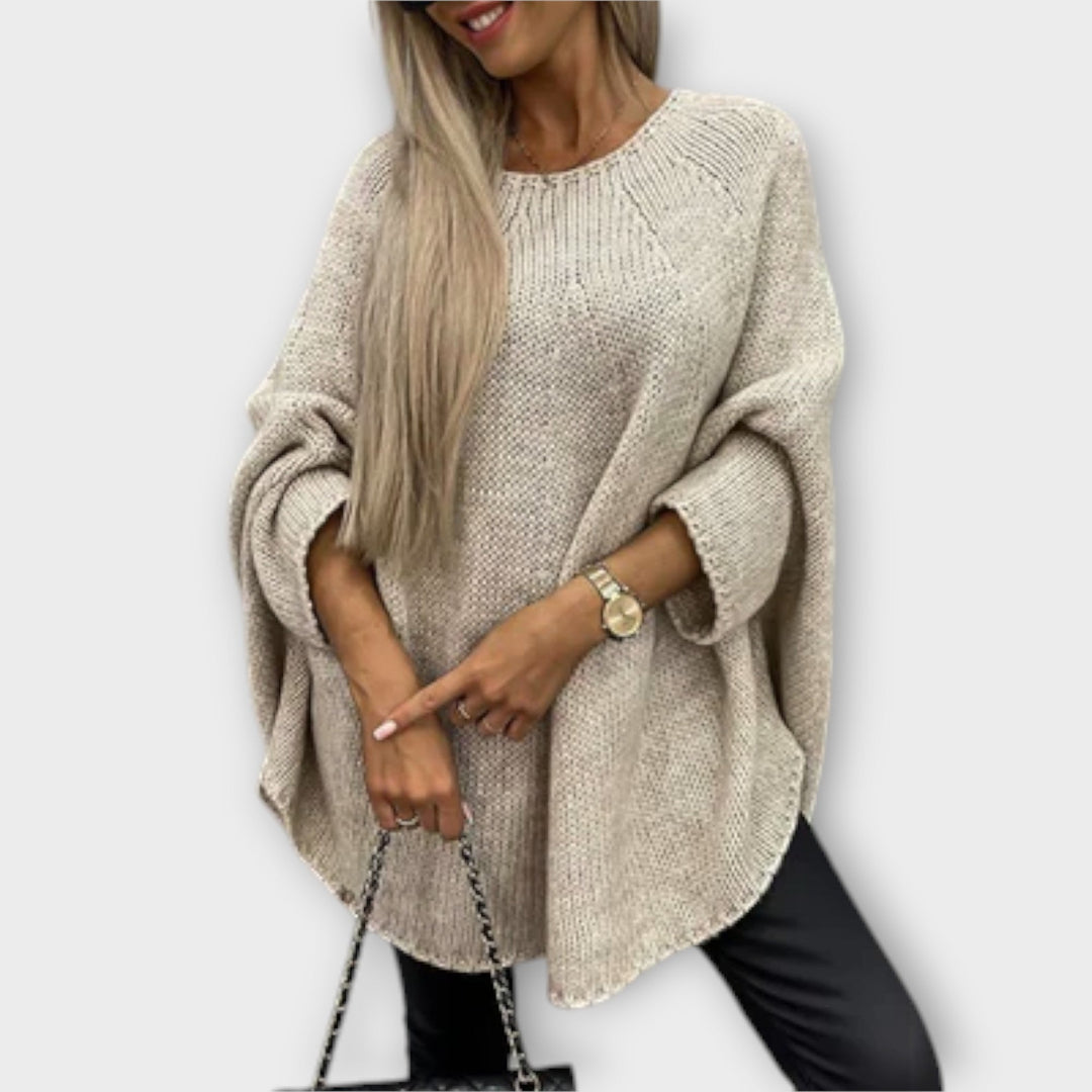 Isabelle - Pull femme stylé avec col rond