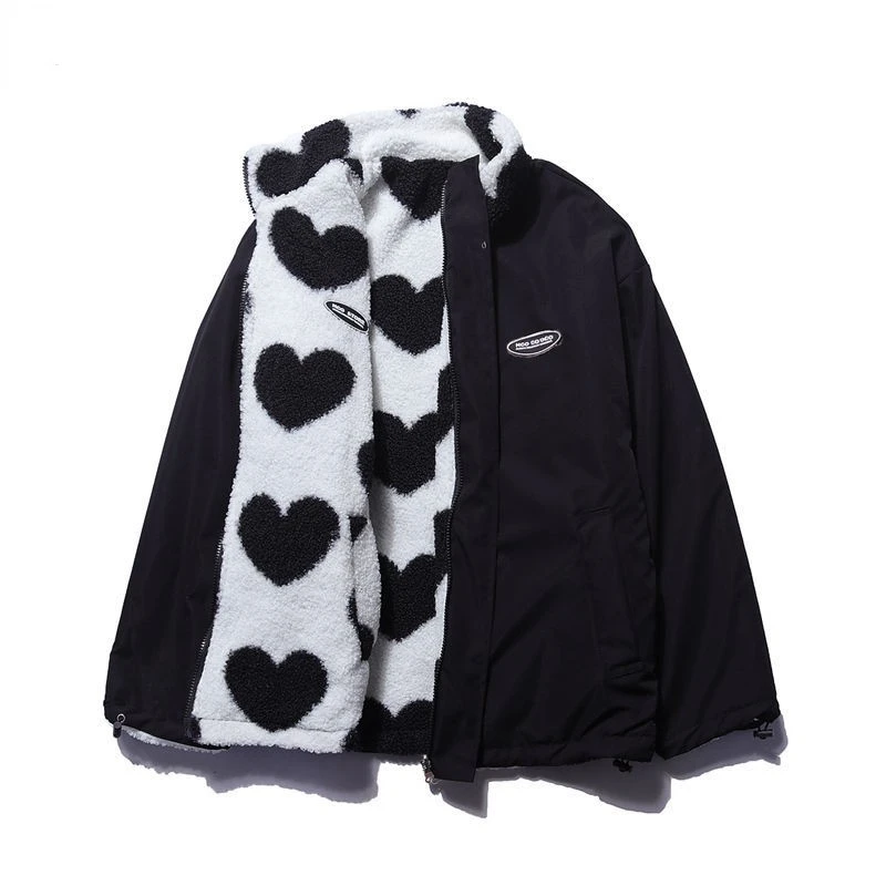 BacioDeluxe™️ | Veste à Coeur Double Face – Collection Unique
