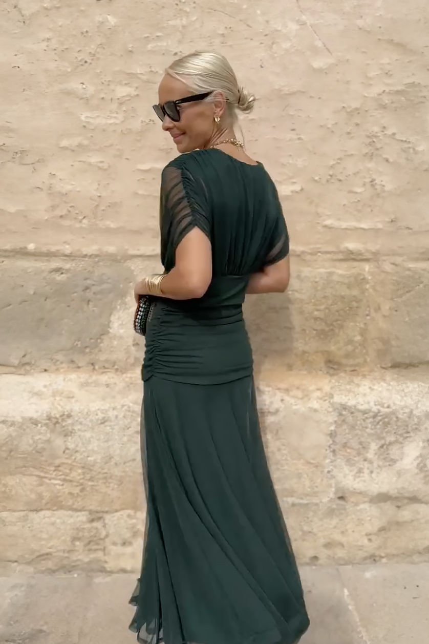 Lorenza™ | Robe maxi élégante avec décolleté en V