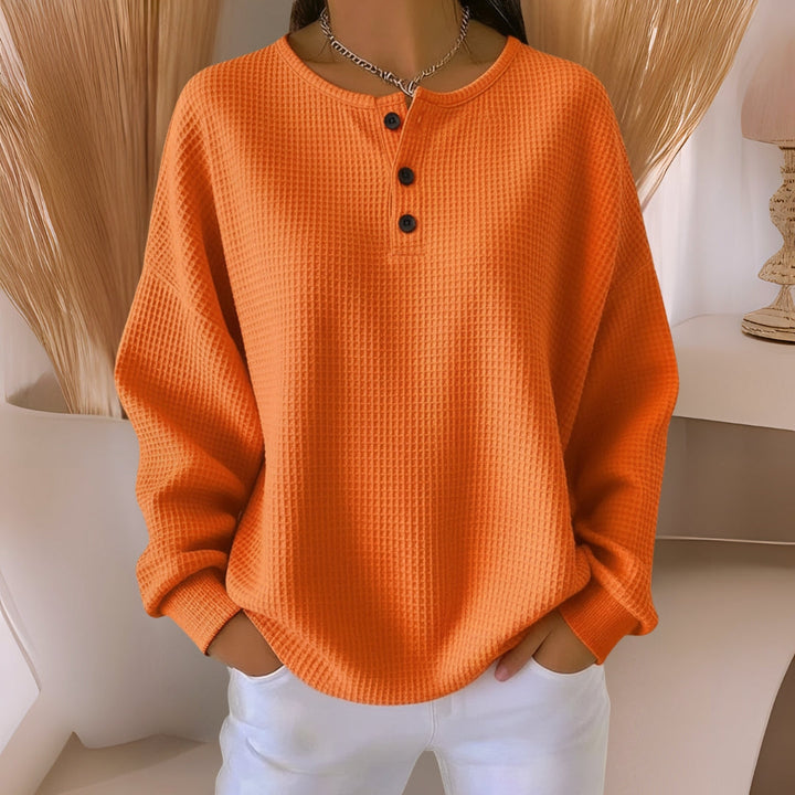 Anne™ | Sweat-shirt décontracté avec col
