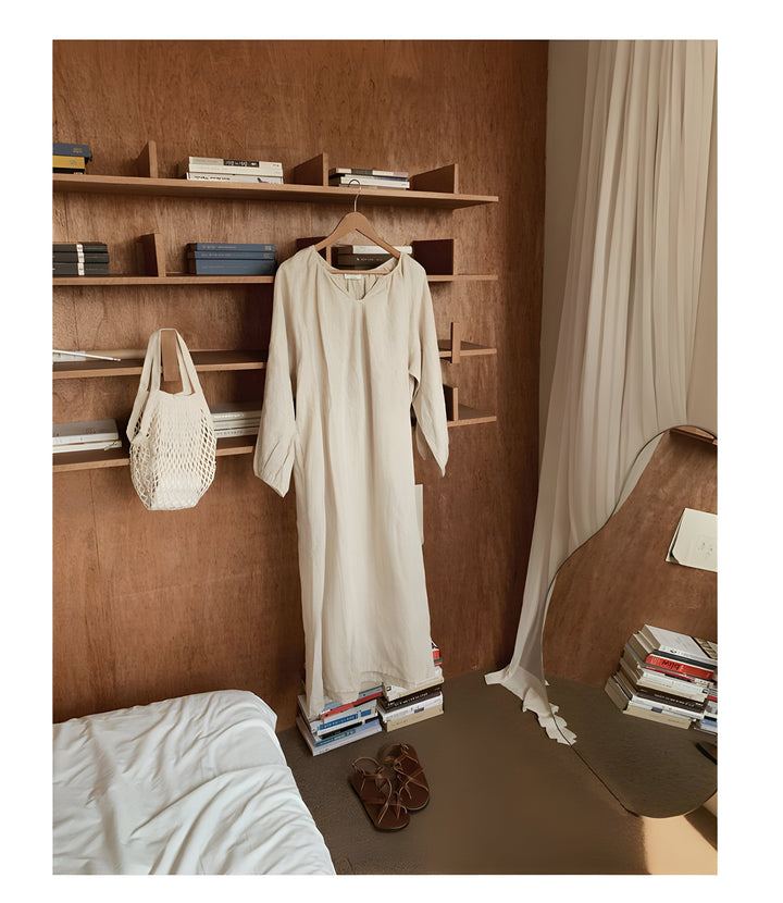 Sohée™ | Élégante Robe de Lounge en Coton