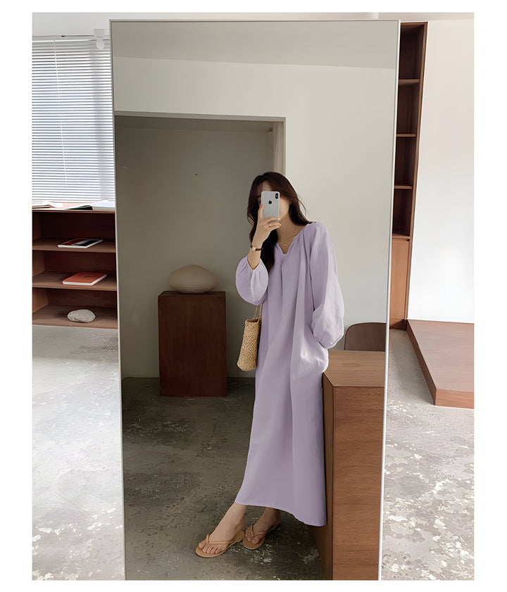 Sohée™ | Élégante Robe de Lounge en Coton