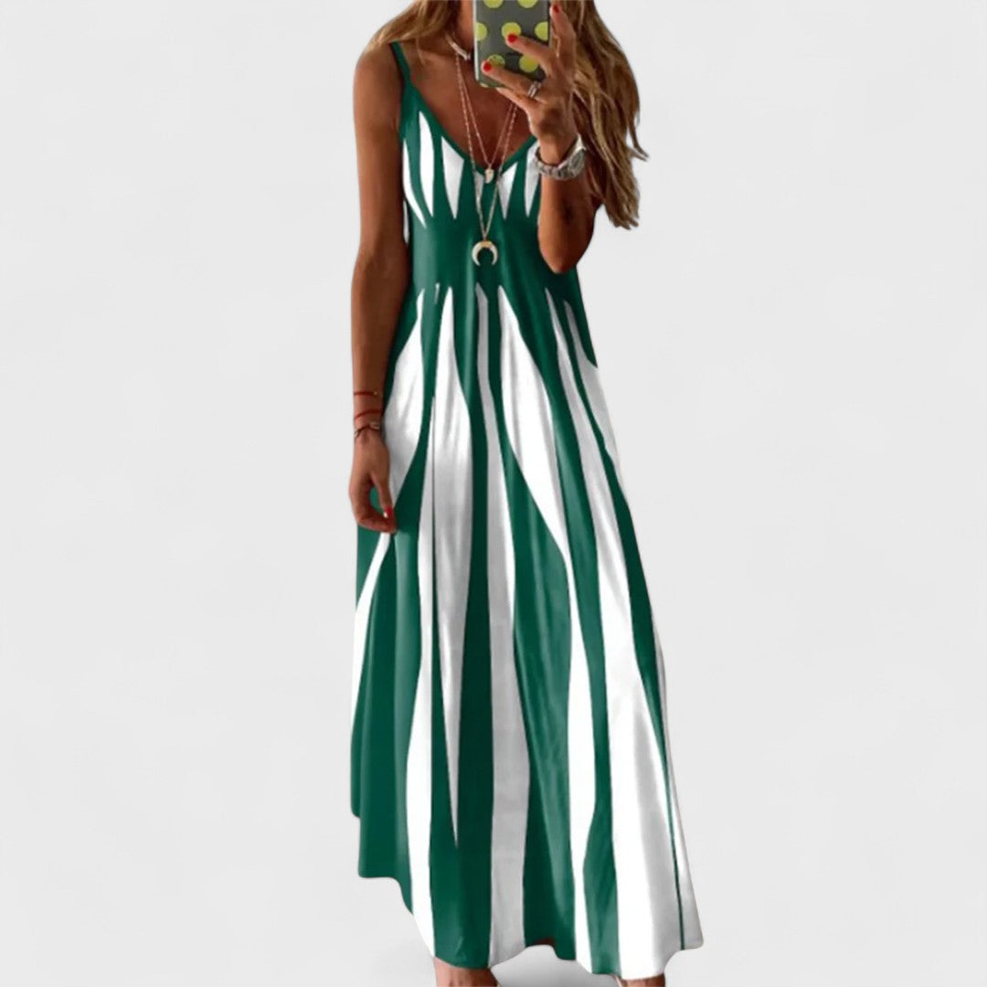 Angela | Robe Longue Décontractée Fait Main