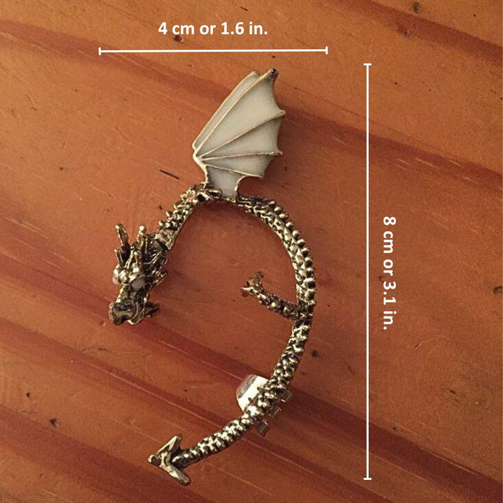 Broche d'Oreille Dragon Luminescent