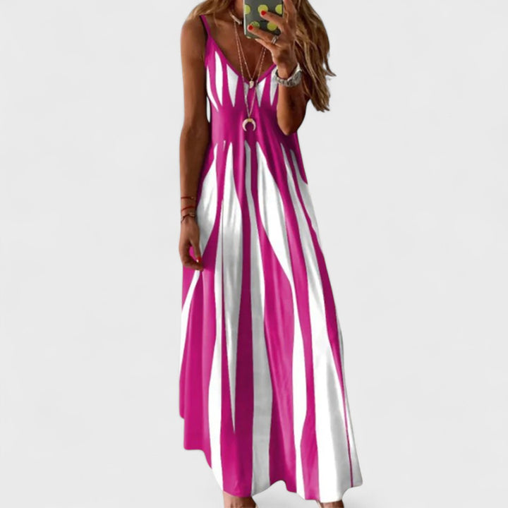 Angela | Robe Longue Décontractée Fait Main