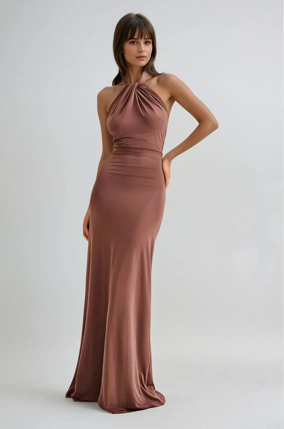 JANA | Robe Maxikleed Halter