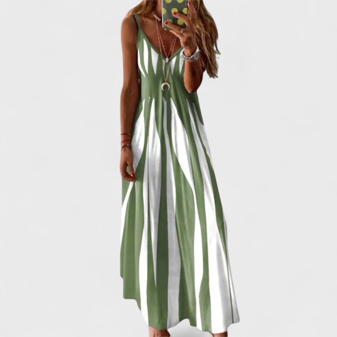 Angela | Robe Longue Décontractée Fait Main