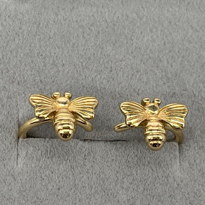 PAIRE DE MANCHETTES D'OREILLES EN FORME D'ABEILLE