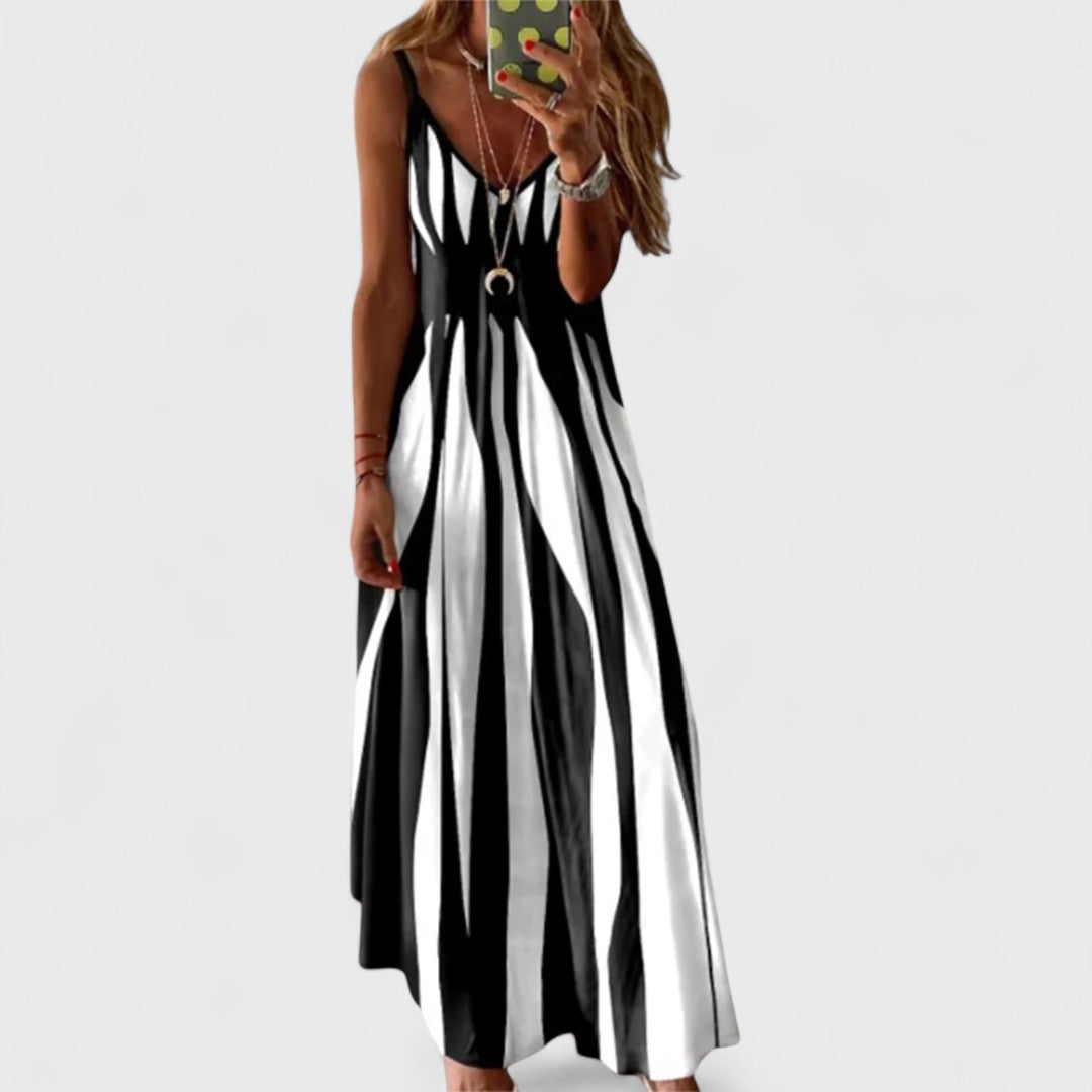 Angela | Robe Longue Décontractée Fait Main