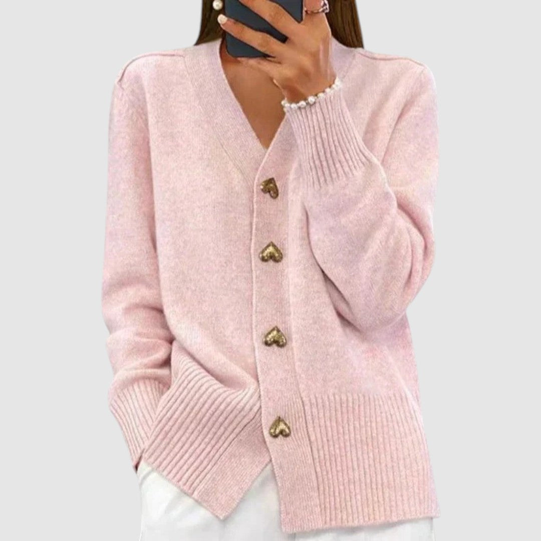Nela - Cardigan élégant classique