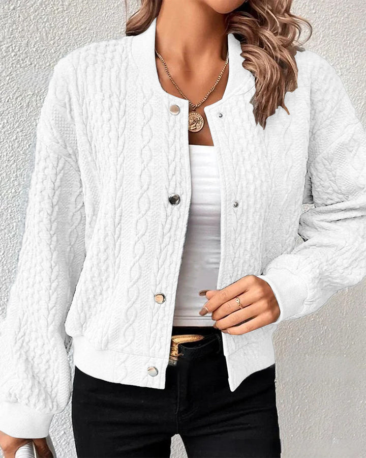 Lucille® | Élégant gilet en tissu texturé