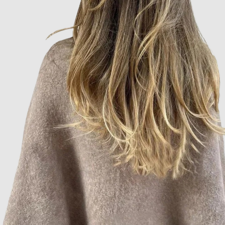 Jasmína - Manteau à décolleté décontracté