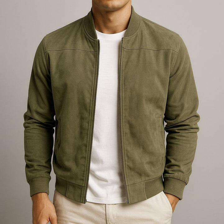 Kaltberg | Veste en faux daim pour hommes
