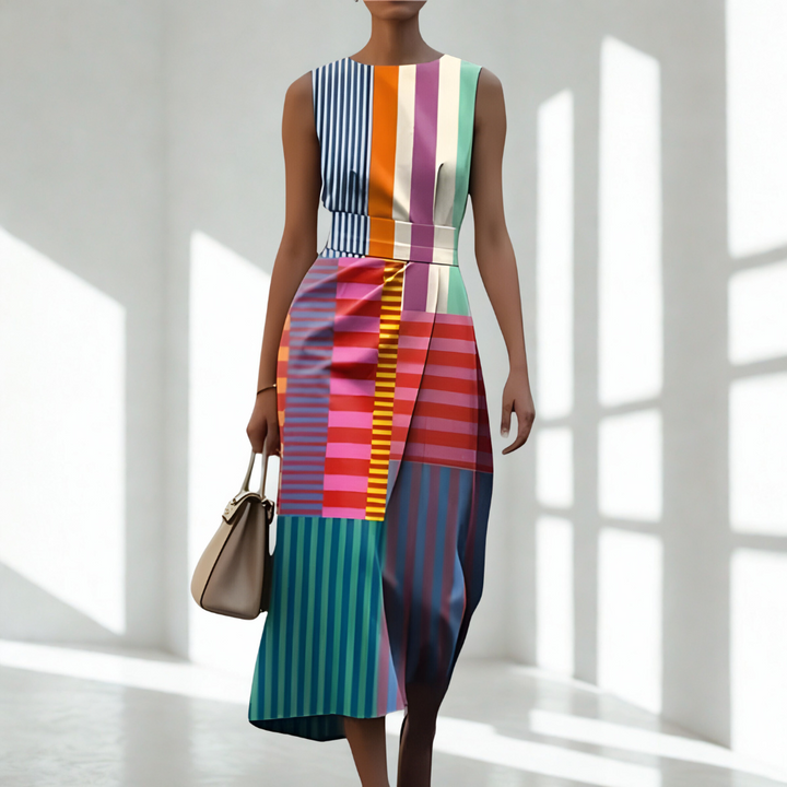 Tiffany™ | Robe Déclaration à Motif Artistique