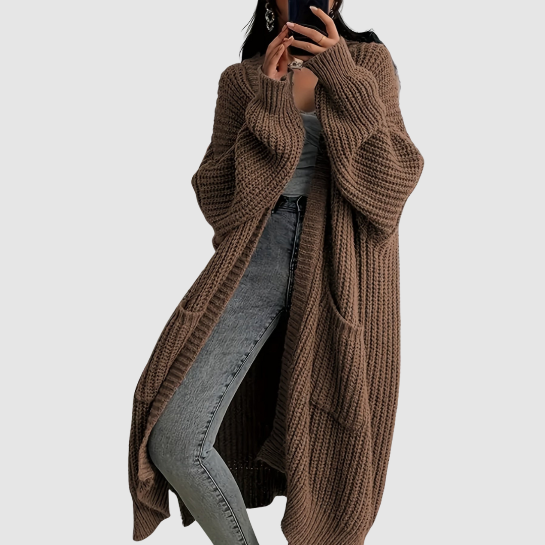 Marie – Cardigan long et confortable