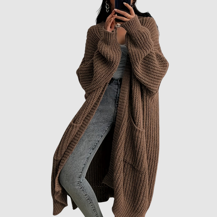 Marie – Cardigan long et confortable