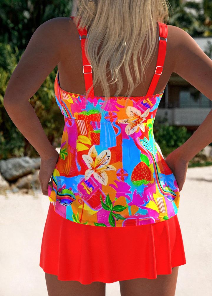 Eleanor | Maillot de bain tankini floral chic