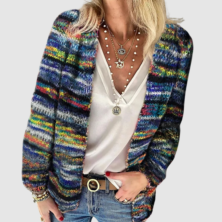 Nikola - Cardigan multicolore agréable