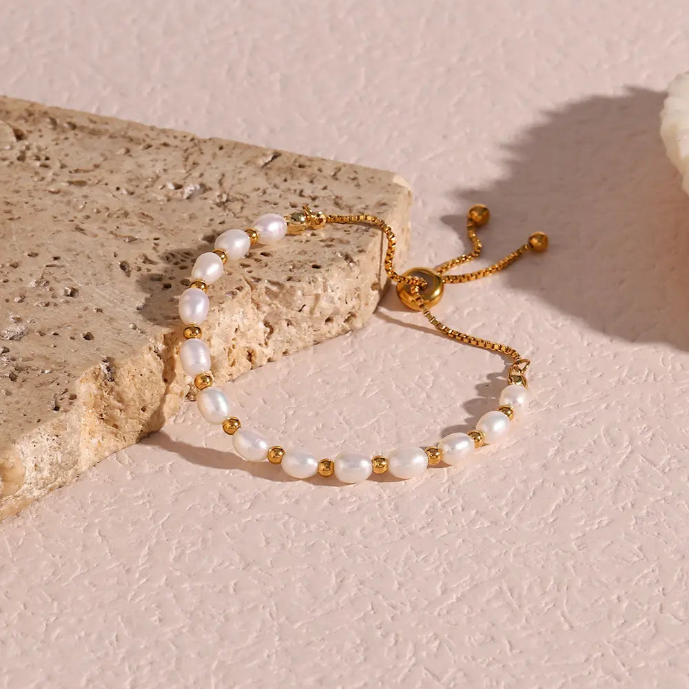 Bracelet Romantique Élégant avec Perles