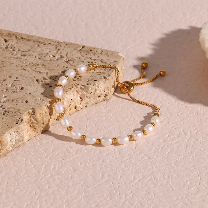 Bracelet Romantique Élégant avec Perles