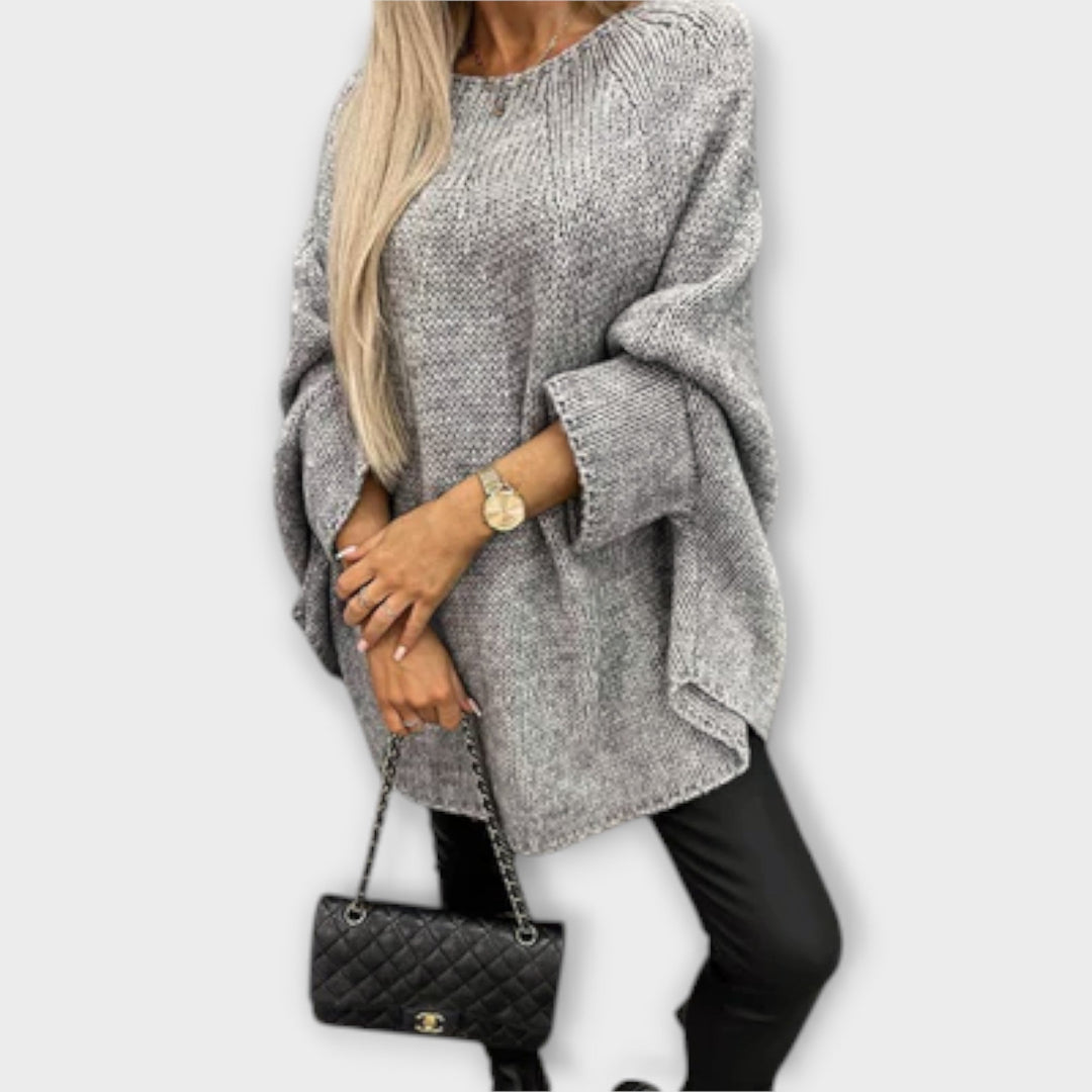 Isabelle - Pull femme stylé avec col rond
