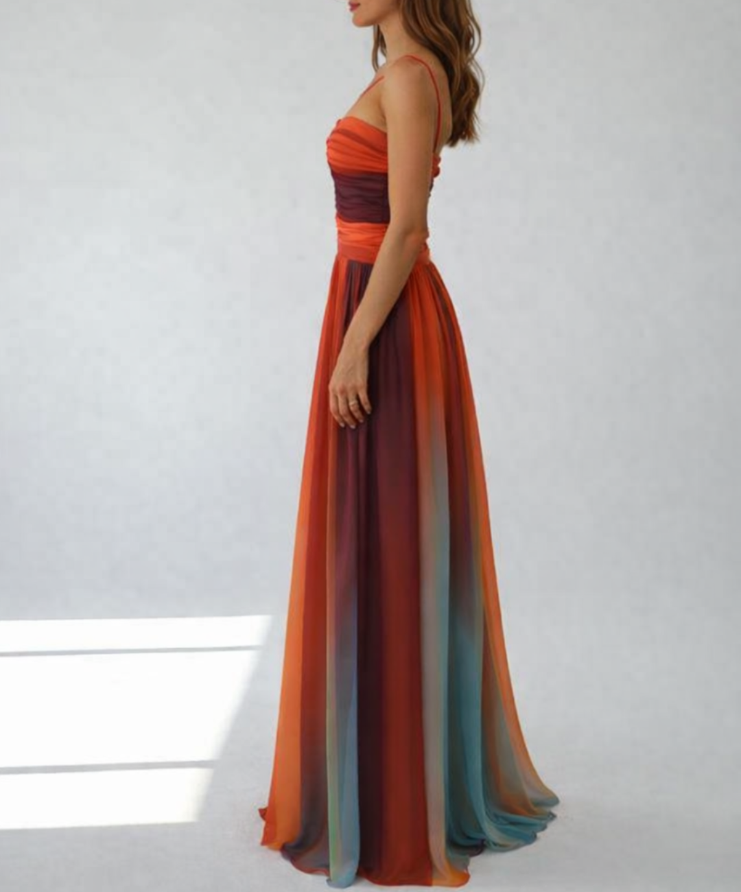 La Scintilla | Robe Maxi Élégante Lilas
