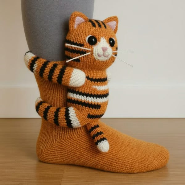 Chaussettes Amusantes avec des Animaux