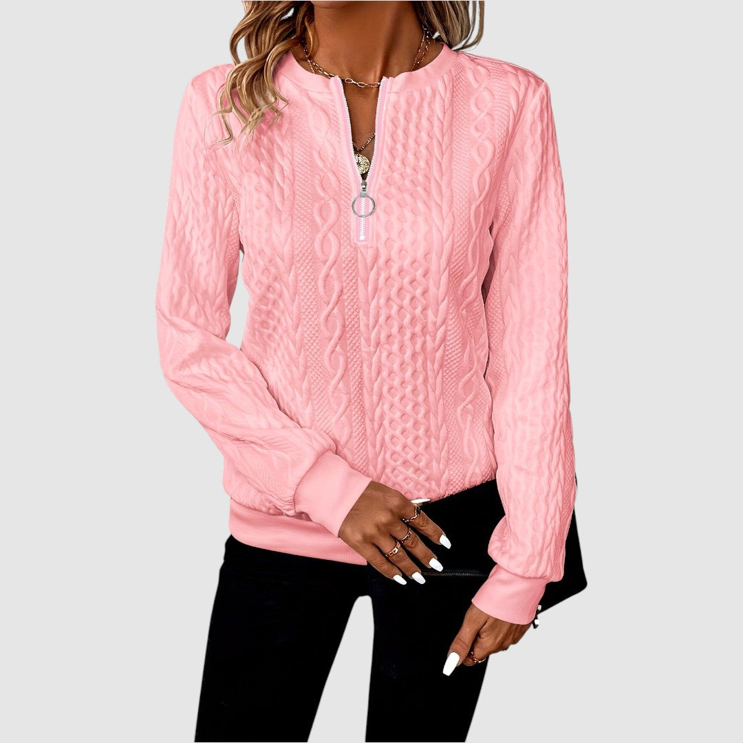 Rozárie - Pull tissé stylé