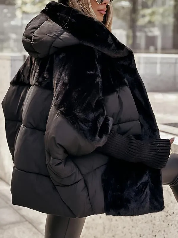 Veste bomber à capuche pour femmes