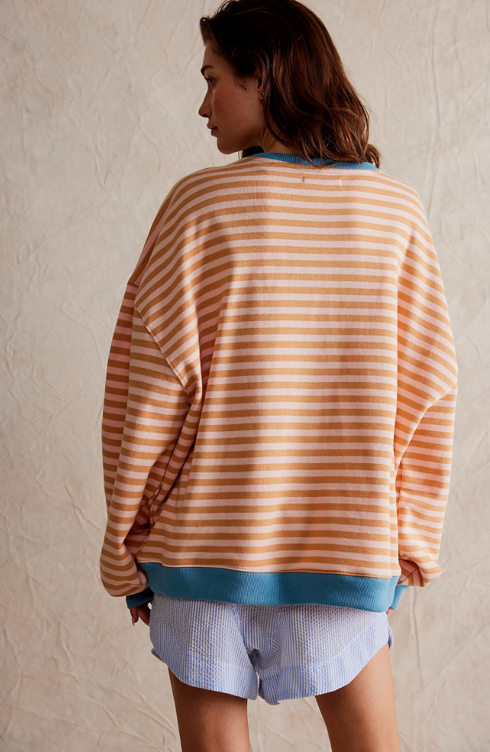 Anika™ | Pull rayé en grande taille